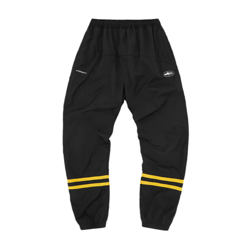 CORTEIZ STRIPED LITEWORK PANT [BLACK]