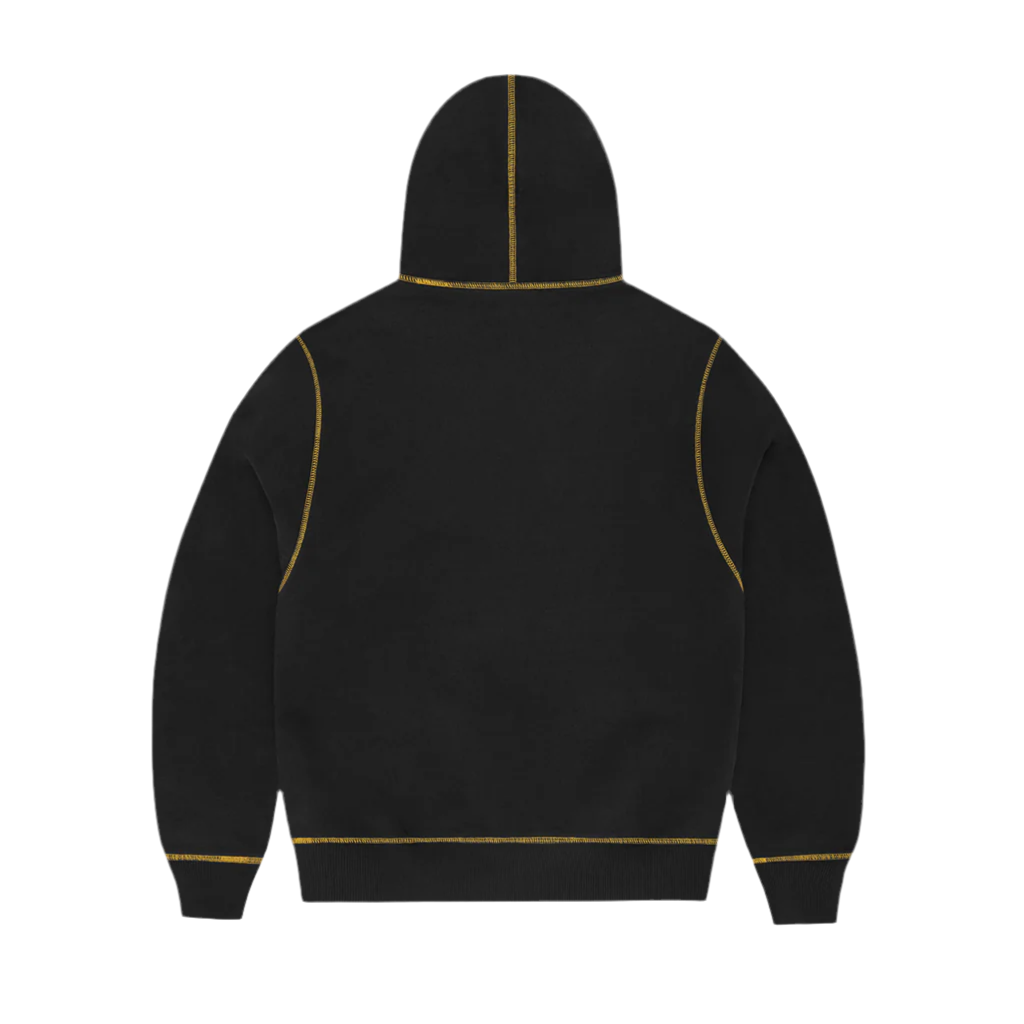 CORTEIZ ALCATRAZ CONTRAST HOODIE [BLACK / YELLOW]