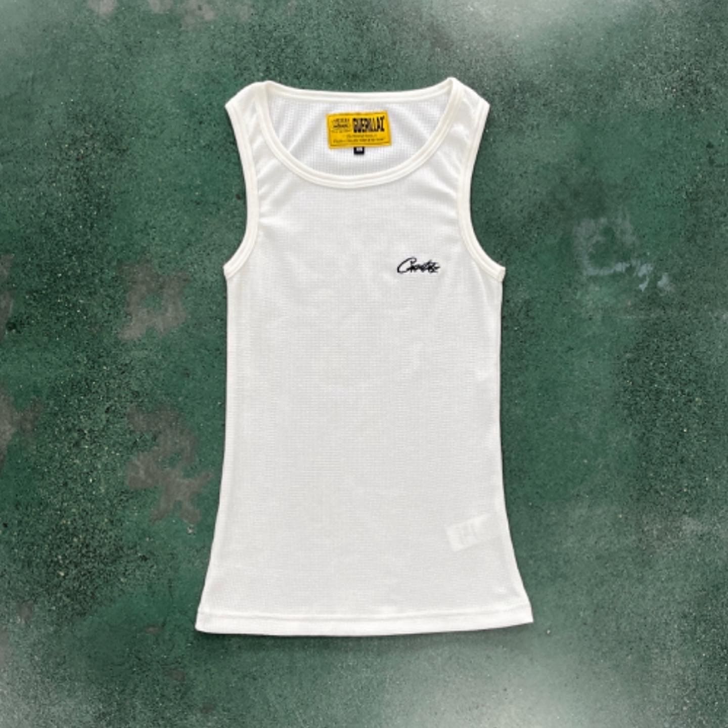 Corteiz Bolo Essentials Tank Top 
Black/White (3pc)