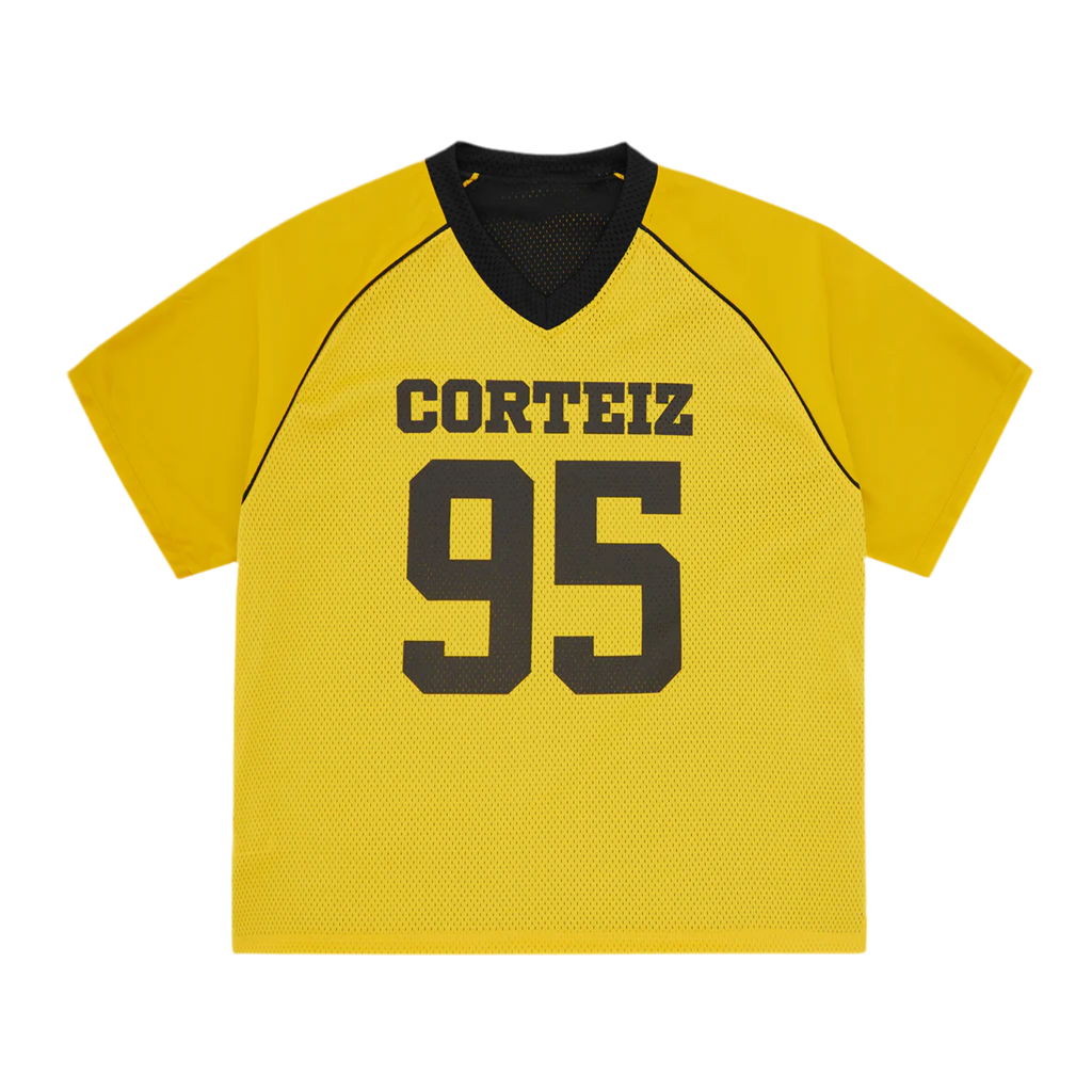 95 REVERSIBLE MESH JERSEY [BLACK / YELLOW]